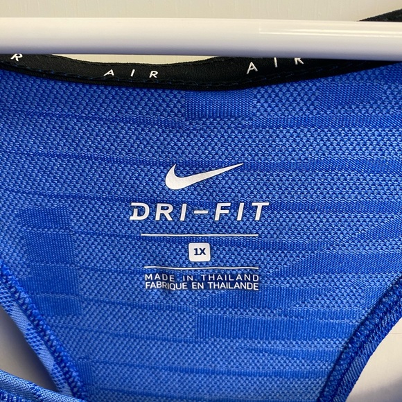 Nike Blue Dri-FIT Performance Tank Top - Picture 2 of 4